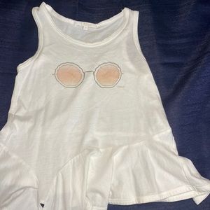 Cute girls tank top